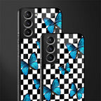gimme butterflies glass case for samsung galaxy s22 plus 5g image-2