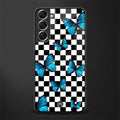 gimme butterflies glass case for samsung galaxy s22 plus 5g image