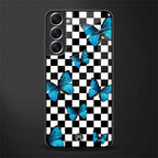 gimme butterflies glass case for samsung galaxy s22 plus 5g image