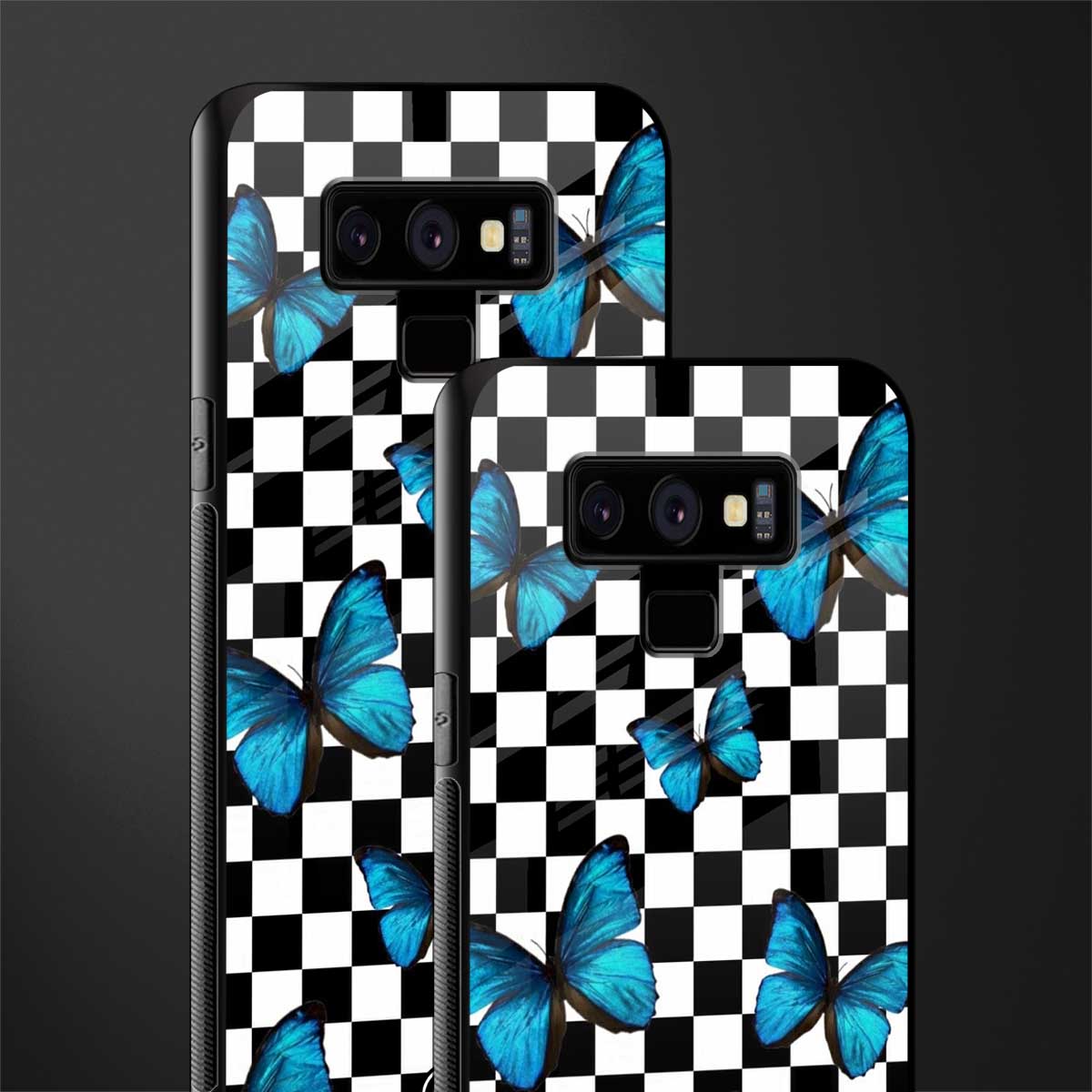 gimme butterflies glass case for samsung galaxy note 9 image-2