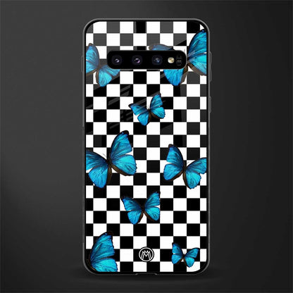 gimme butterflies glass case for samsung galaxy s10 plus image