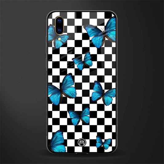 gimme butterflies glass case for vivo v11 pro image