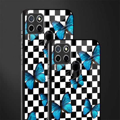 gimme butterflies glass case for realme narzo 20 image-2