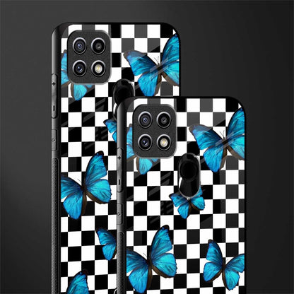 gimme butterflies glass case for oppo a15 image-2