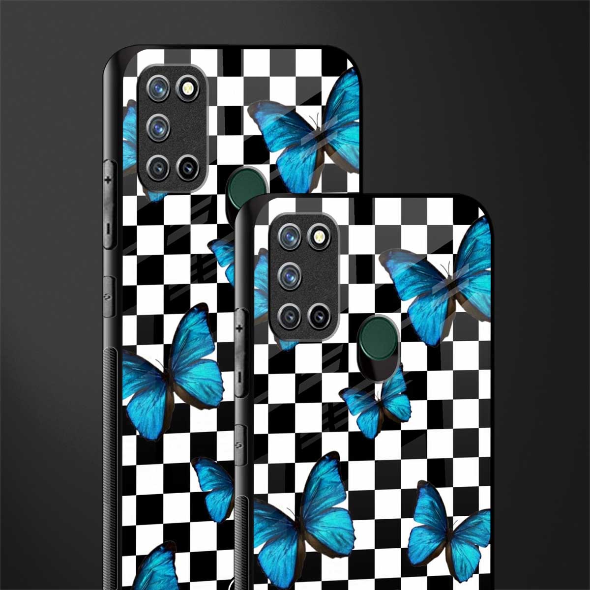 gimme butterflies glass case for realme 7i image-2