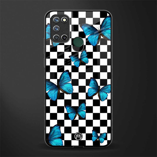 gimme butterflies glass case for realme 7i image