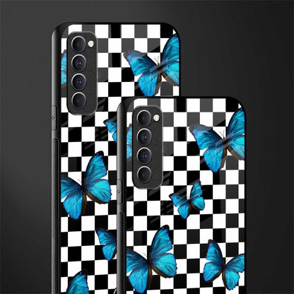 gimme butterflies glass case for oppo reno 4 pro image-2