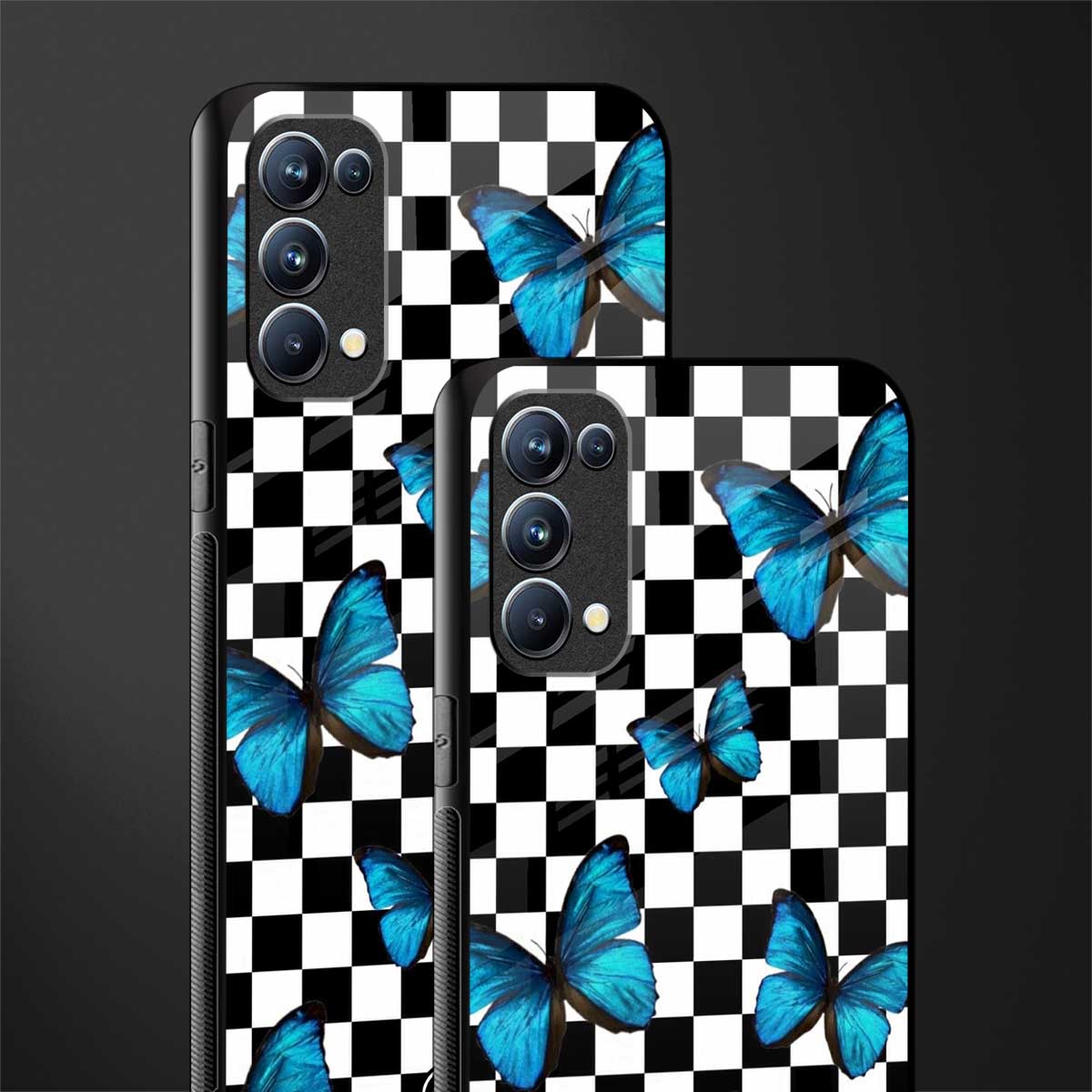 gimme butterflies glass case for oppo reno 5 pro image-2