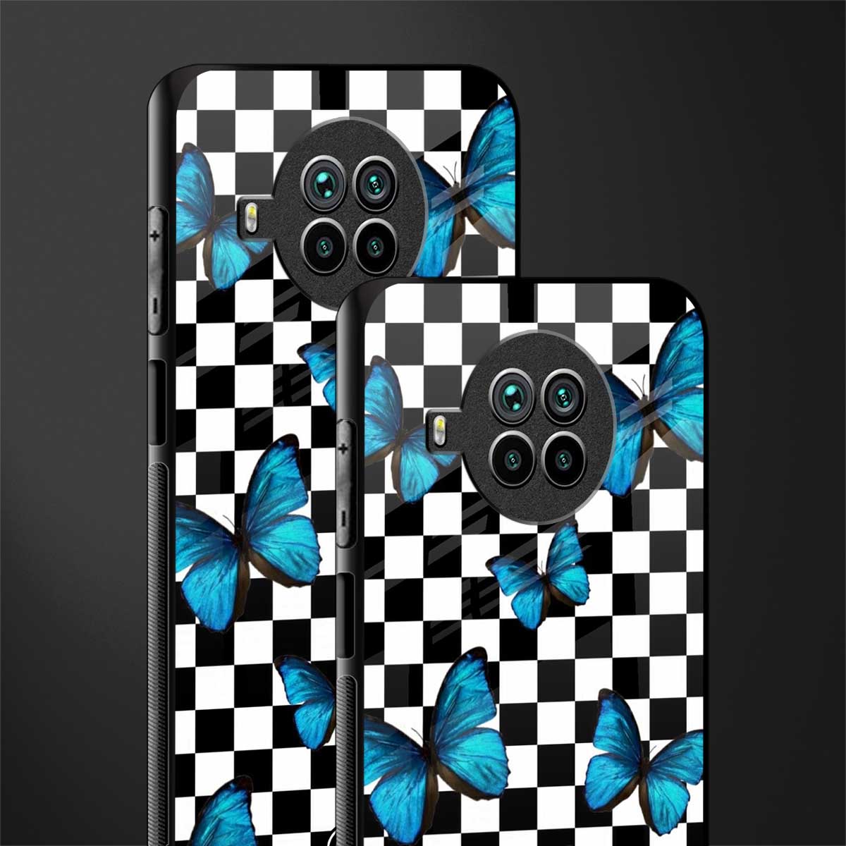 gimme butterflies glass case for mi 10i image-2