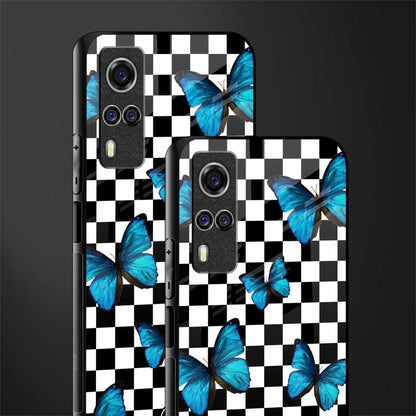 gimme butterflies glass case for vivo y53s image-2