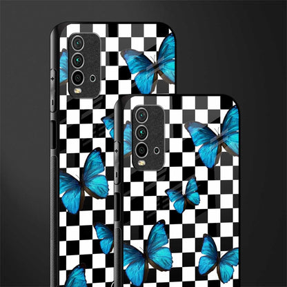 gimme butterflies glass case for redmi 9 power image-2