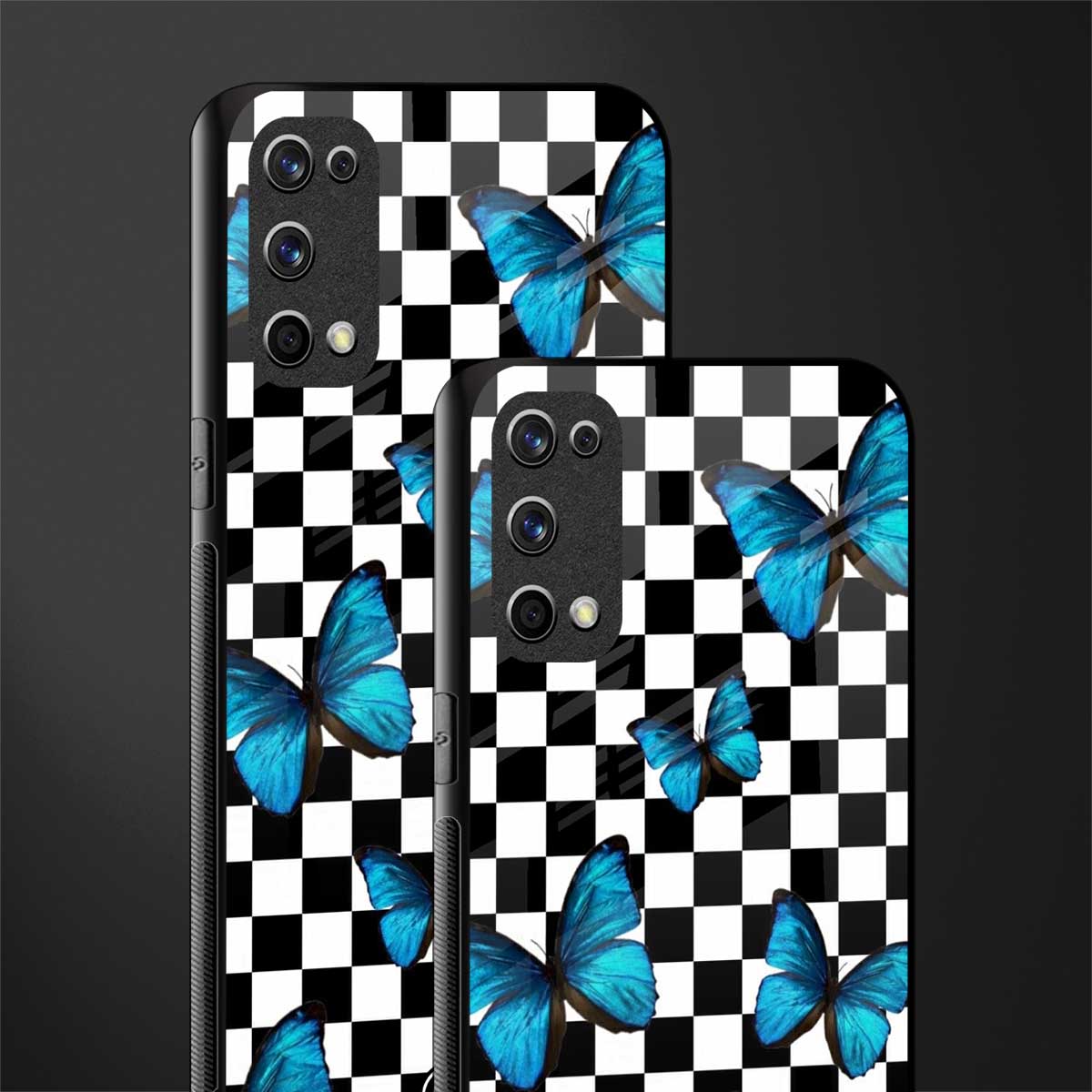 gimme butterflies glass case for realme x7 pro image-2