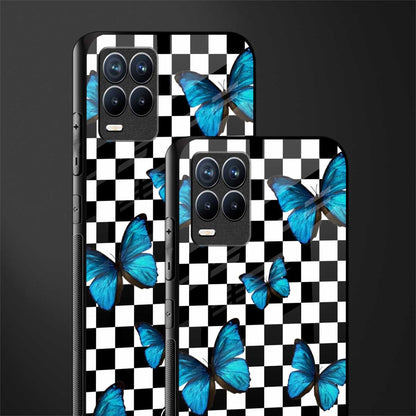 gimme butterflies glass case for realme 8 pro image-2