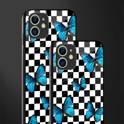 gimme butterflies glass case for iphone 12 image-2