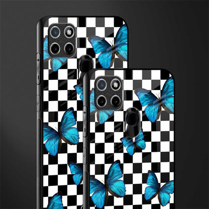 gimme butterflies glass case for realme c21 image-2