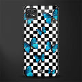 gimme butterflies glass case for samsung galaxy a22 5g image