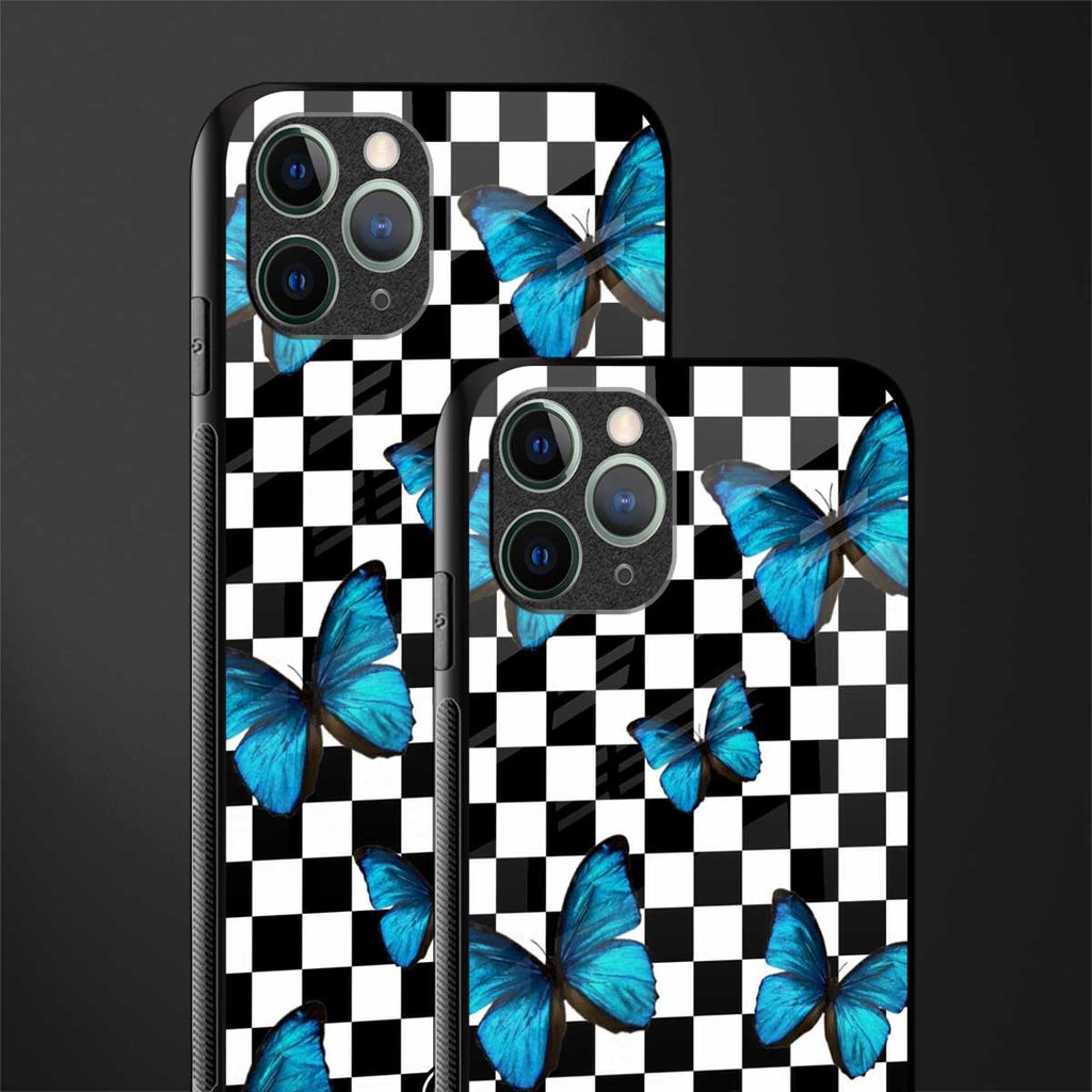 gimme butterflies glass case for iphone 11 pro max image-2