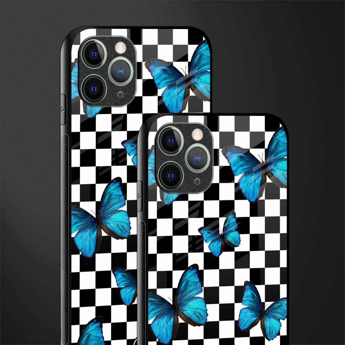 gimme butterflies glass case for iphone 11 pro max image-2