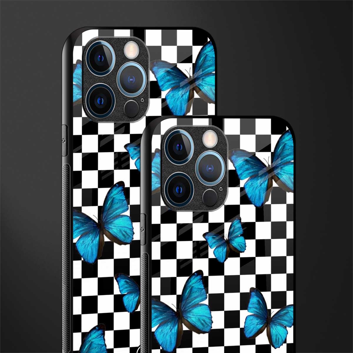 gimme butterflies glass case for iphone 12 pro image-2