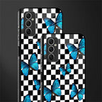 gimme butterflies glass case for samsung galaxy m52 5g image-2