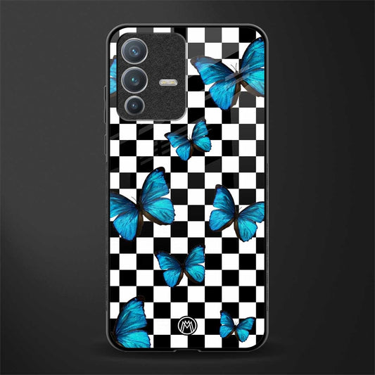 gimme butterflies glass case for vivo v23 pro 5g image