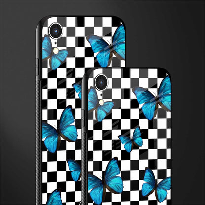 gimme butterflies glass case for iphone xr image-2