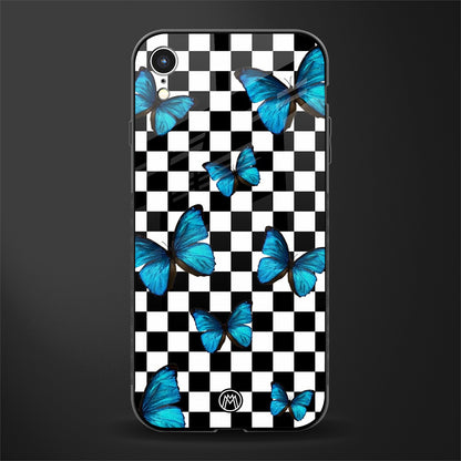 gimme butterflies glass case for iphone xr image