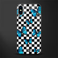 gimme butterflies glass case for iphone xs image