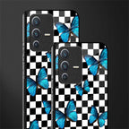 gimme butterflies glass case for vivo v23 5g image-2