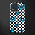 gimme butterflies glass case for vivo v23 5g image