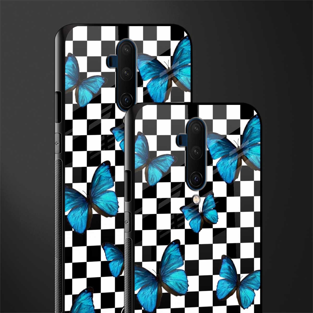 gimme butterflies glass case for oneplus 7t pro image-2