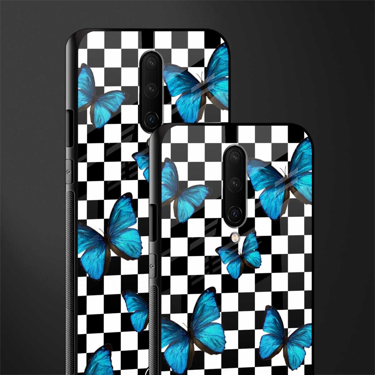 gimme butterflies glass case for oneplus 7 pro image-2