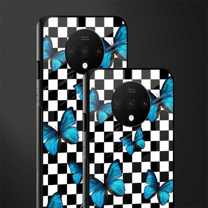 gimme butterflies glass case for oneplus 7t image-2
