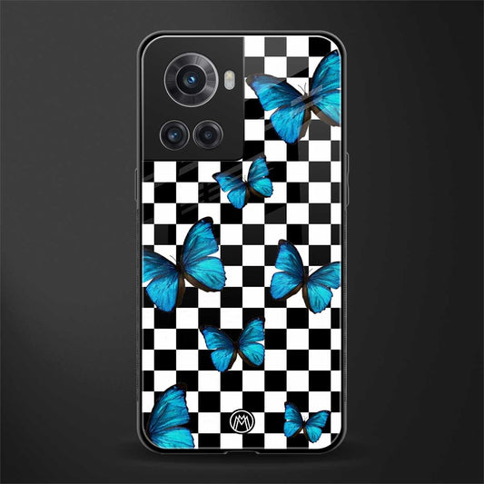 gimme butterflies back phone cover | glass case for oneplus 10r 5g