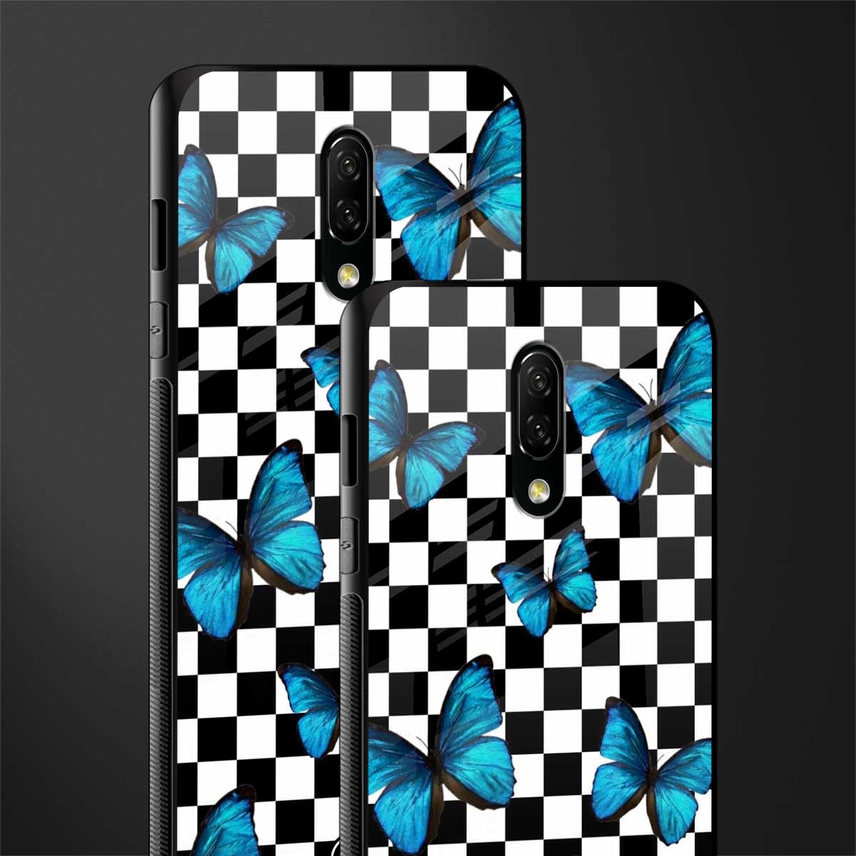 gimme butterflies glass case for oneplus 7 image-2