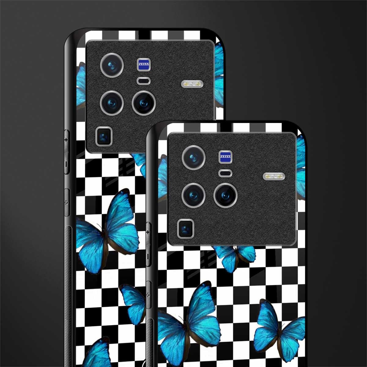 gimme butterflies glass case for vivo x80 pro 5g image-2