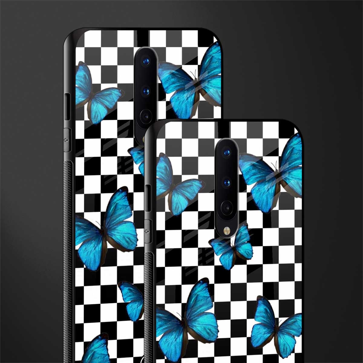 gimme butterflies glass case for oneplus 8 image-2