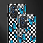 gimme butterflies back phone cover | glass case for oneplus 9