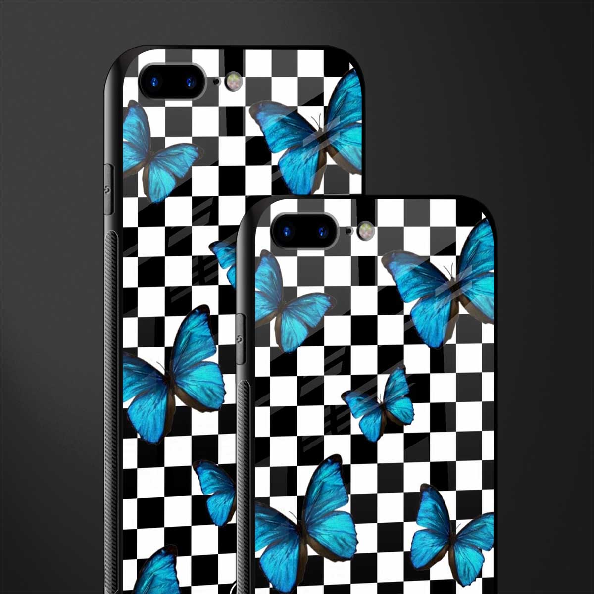 gimme butterflies glass case for iphone 7 plus image-2