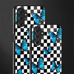 gimme butterflies back phone cover | glass case for samsun galaxy a24 4g