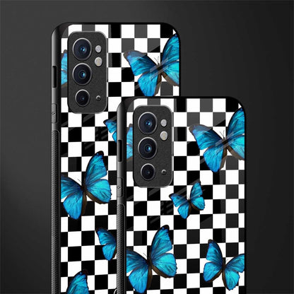 gimme butterflies glass case for oneplus 9rt image-2