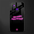 girls don't dress for boys glass case for realme 5i image