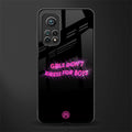 girls don't dress for boys glass case for mi 10t pro image