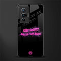 girls don't dress for boys glass case for vivo x70 image
