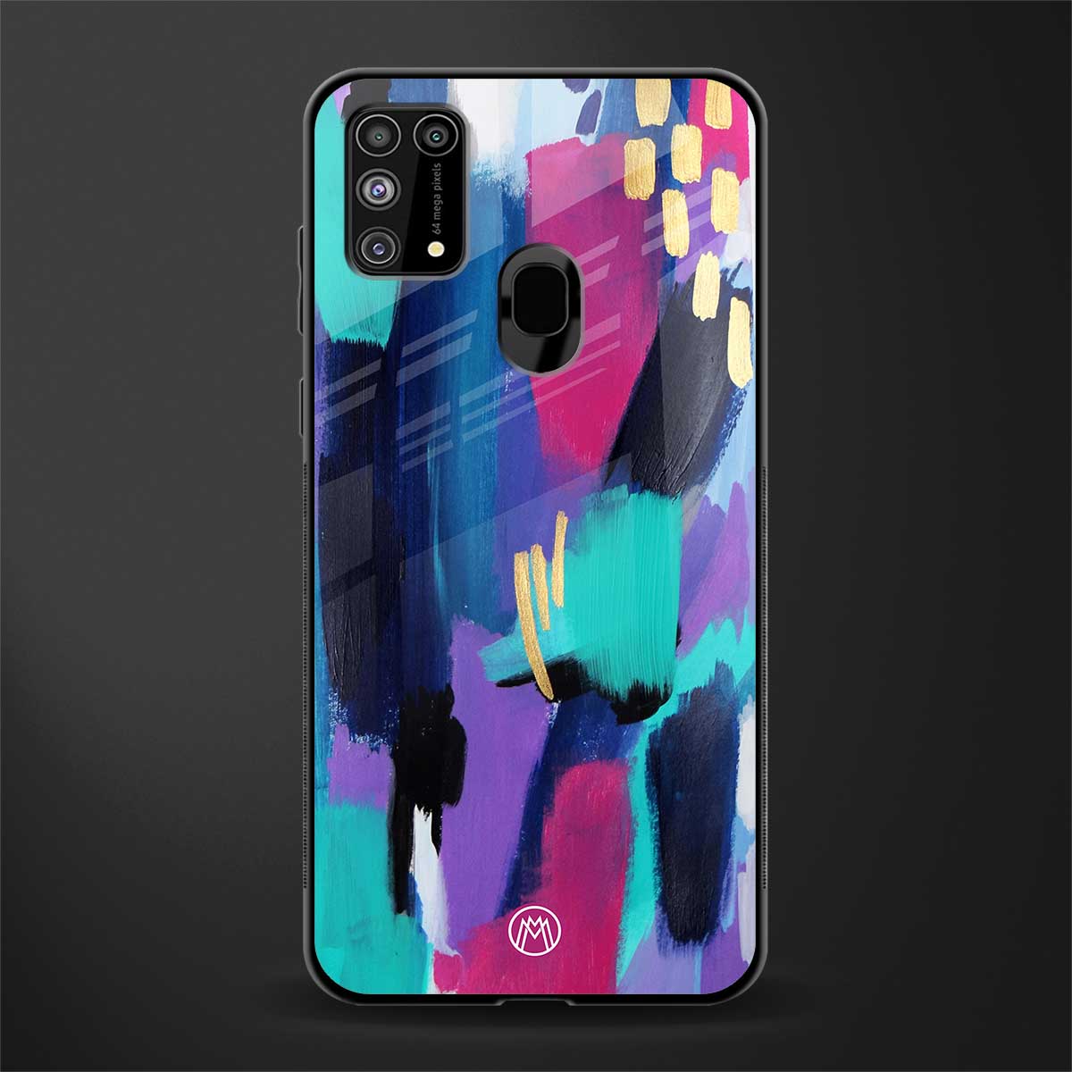 glitz glass case for samsung galaxy m31 prime edition image