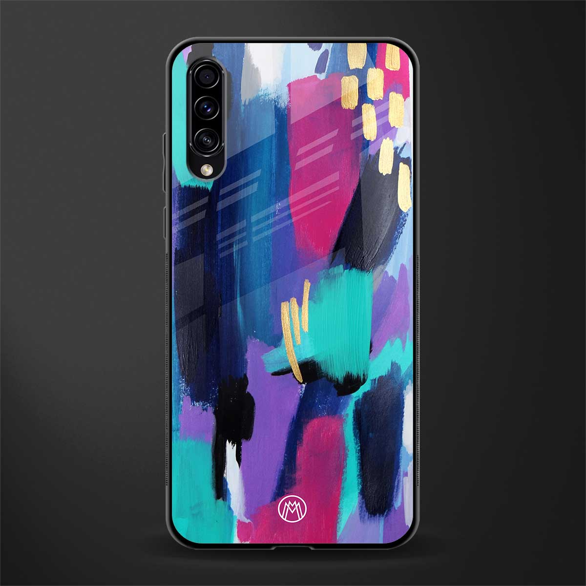 glitz glass case for samsung galaxy a50 image