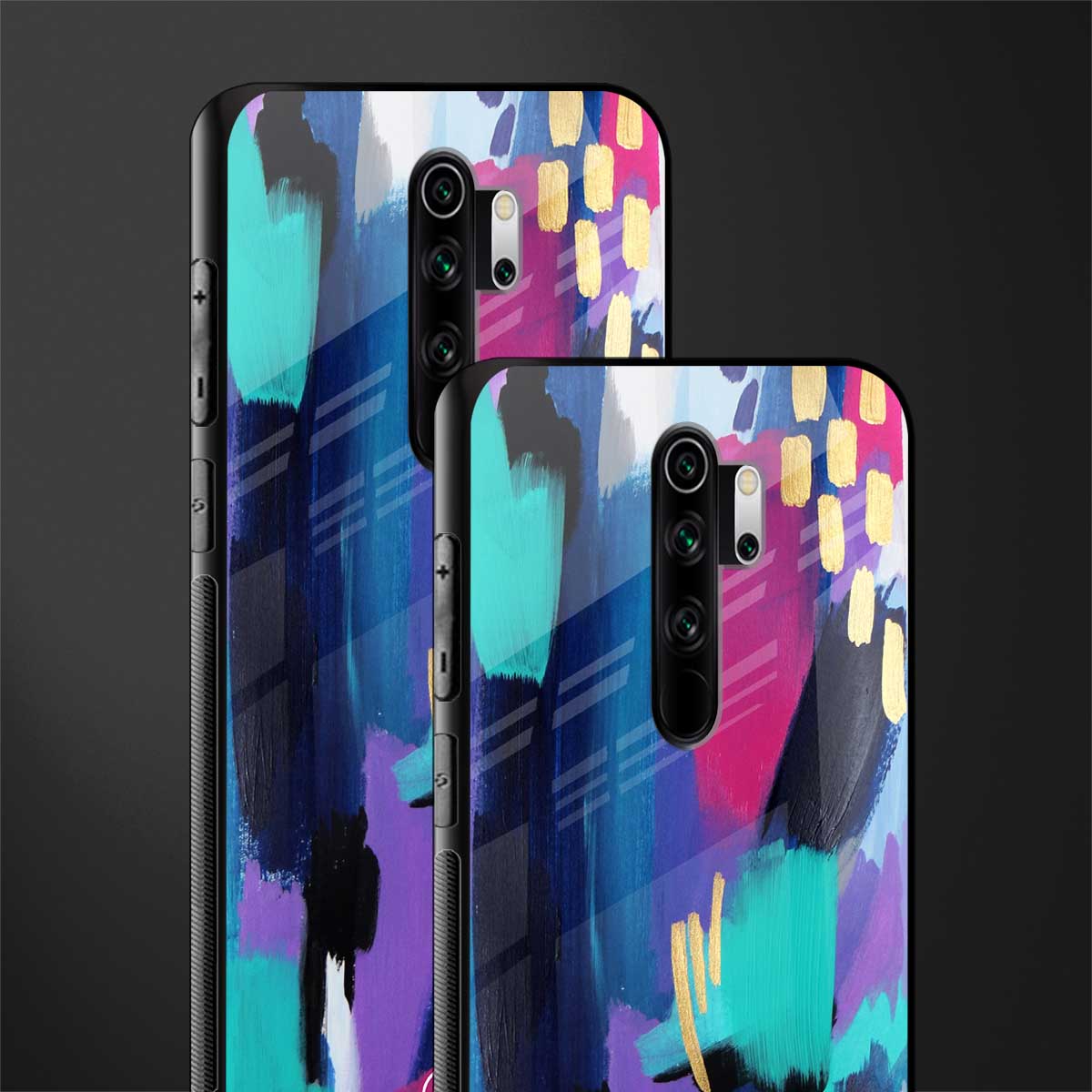 glitz glass case for redmi note 8 pro image-2