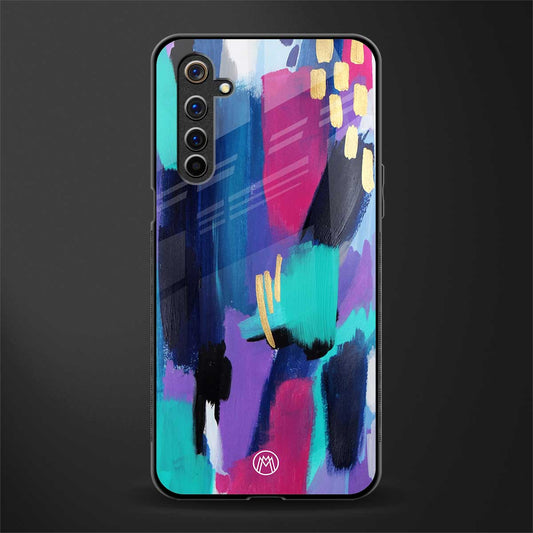 glitz glass case for realme 6i image