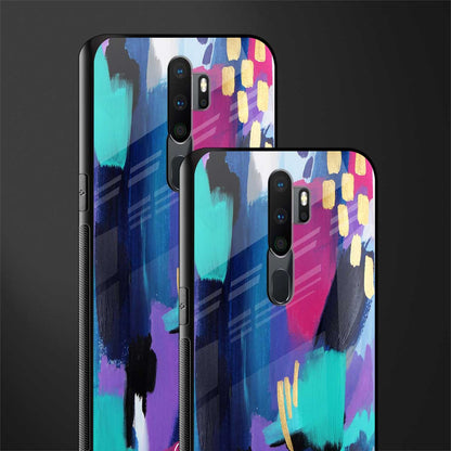 glitz glass case for oppo a5 2020 image-2