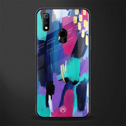 glitz glass case for realme 3 image